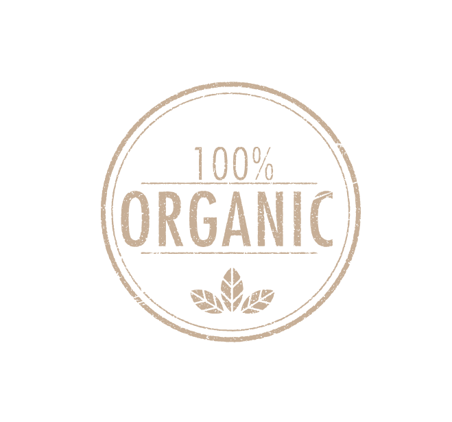 100% organic 100% organic